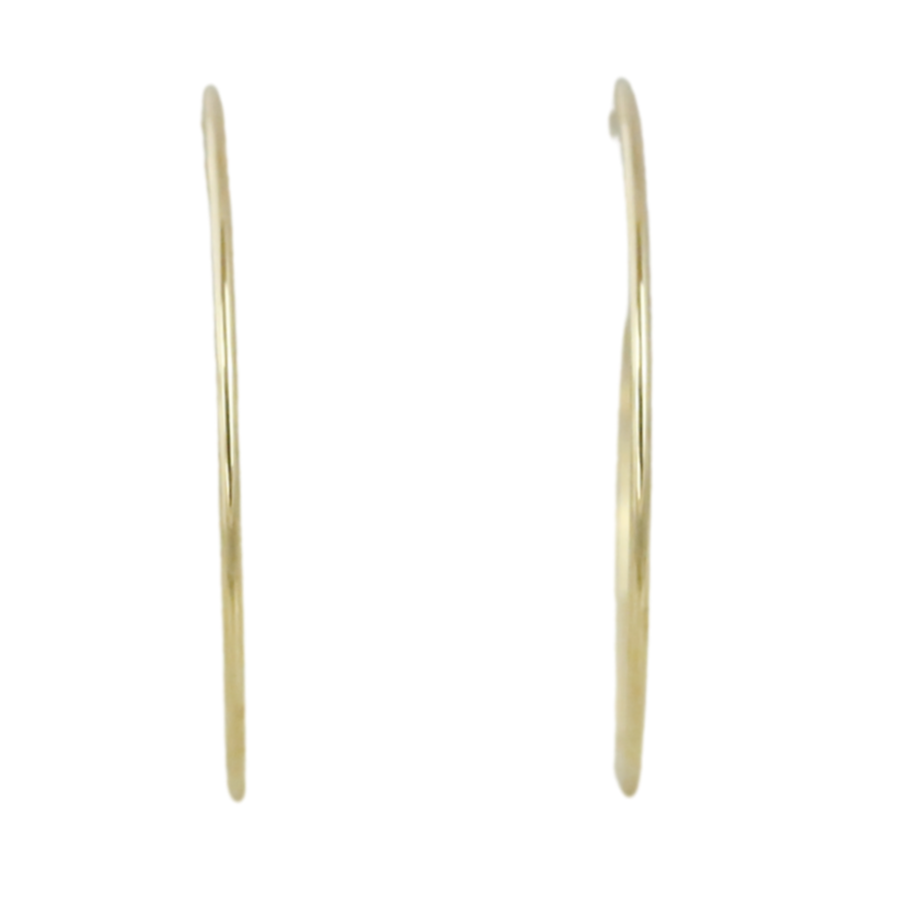 Daily 14K Yellow Gold Hoops