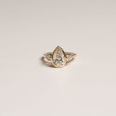 2.00ct Pear Lab Grown Diamond Tatum Ring