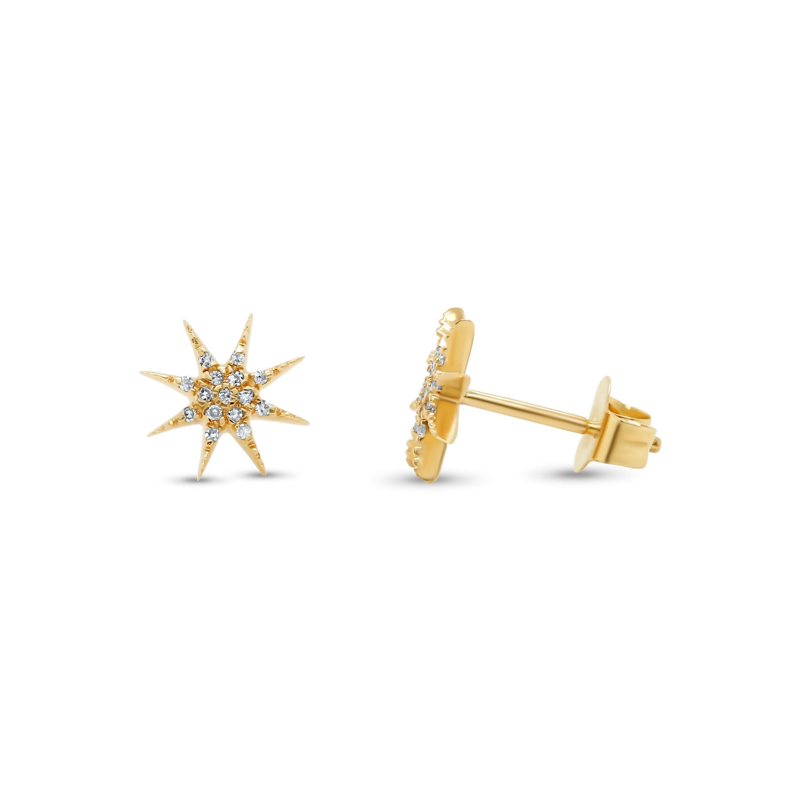 パメオポーズ V-STAR EARRING イエロー-