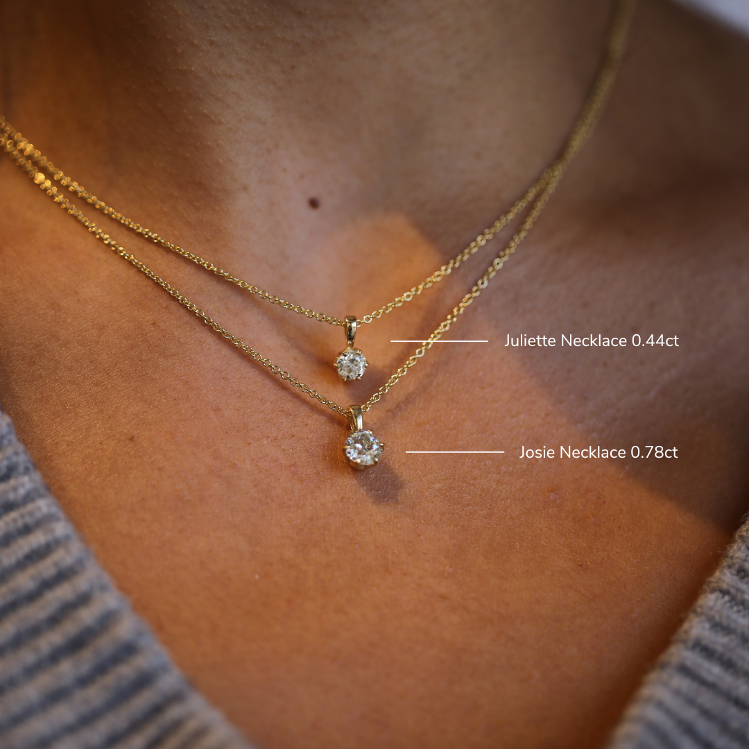 Diamond Pendant In 2-tone 18Kt Gold (1.080 Gram) for Women | Mohan Jewellery